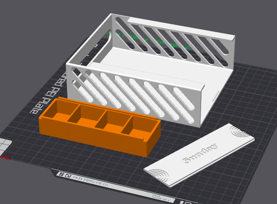 7 dias caixa comprimidos inglês deutsch by sugomojawe74 ferramentas médico pillendose armazenamento remédio tage 7day comprimido tendose 3d print model - Mito3D