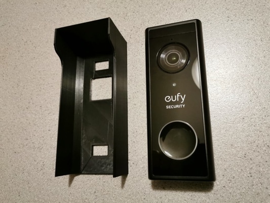 eufy doorbell cover by syl3d hobby & diy electronics eufi 3d print model - Mito3D