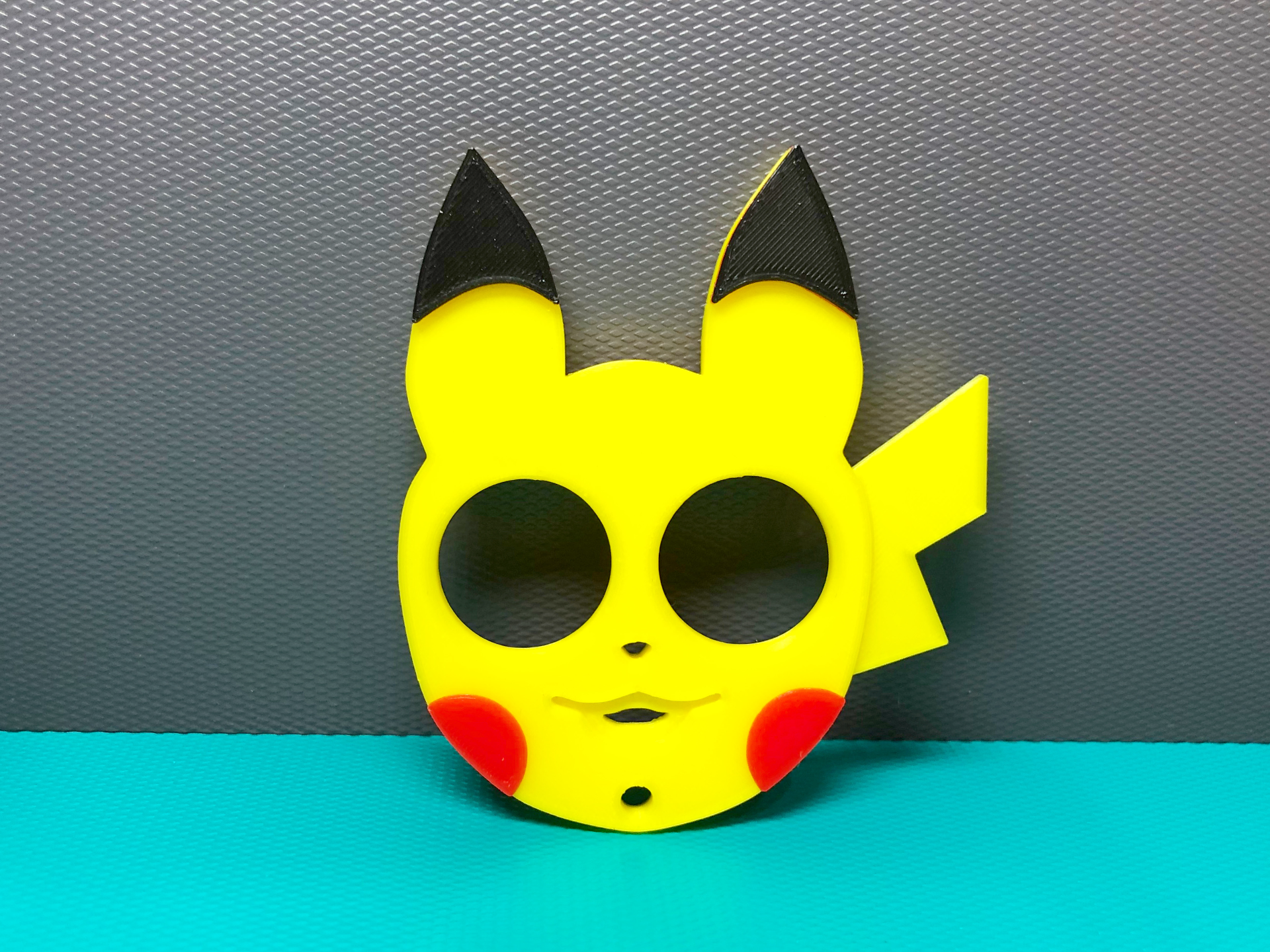 pikaçu kedi savunma anahtarlık by mike 3d araçlar gadget'lar gato defansı 3D print model - Mito3D