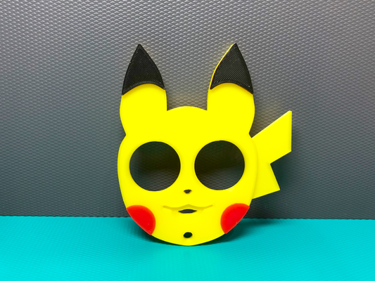 pikachu chat défense porte clés by mike 3d outils gadgets gato défensa 3d print model - Mito3D