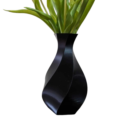 moderne spirale vase 180mm by julesprint3d ménage décor vases no soutien soutiens décoratif fleur pot 3d print model - Mito3D