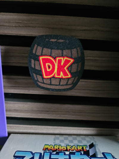 donky knog barril luz caixa by lonergan89 arte 2d doney kong nintendo 3d print model - Mito3D