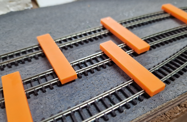 semplicemente modelli modello ferrovia n valutare traccia distanza setter razionalizzare setrack by giocattoli giochi modelrailway treno rotaie 3d print model - Mito3D