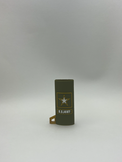 army lighter case bic by bolt3ddesign household decor keychain 3d print model - Mito3D