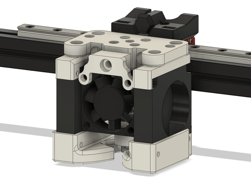 voron0 reduzir ampla escala ferramenta cabeça v0 1 4010 by hhhfshhh9 3d impressora partes 3d print model - Mito3D