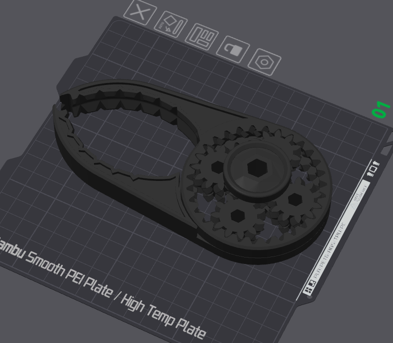 grande mantide morsetto by lvh models utensili pcb saldare titolare supporto panchina 3D print model - Mito3D