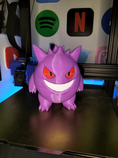 gengar 3mf by cocina estudios miniaturas criaturas pokemon 3d print model - Mito3D