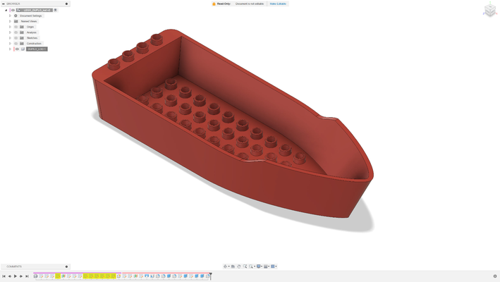 brique duplo bateau by jb603 jouets jeux jouet 3d print model - Mito3D