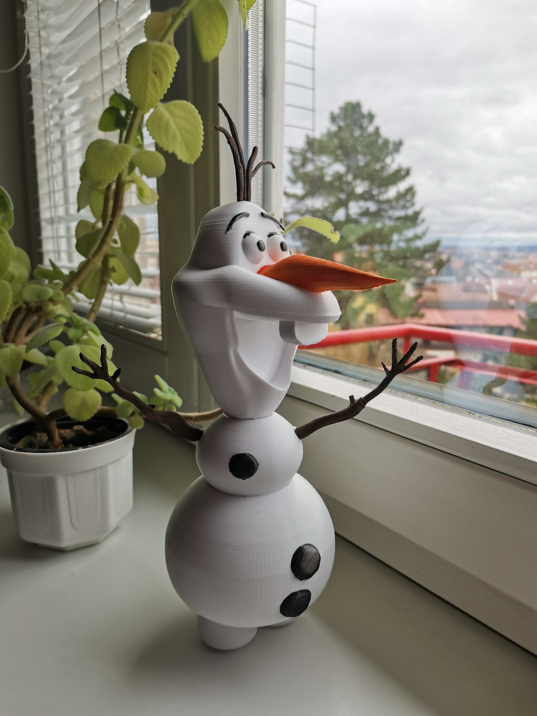 olaf articulated monigote nieve by jkd visión juguetes juegos juguete niños movible articulado invierno construir gracioso giratorio 3D print model - Mito3D