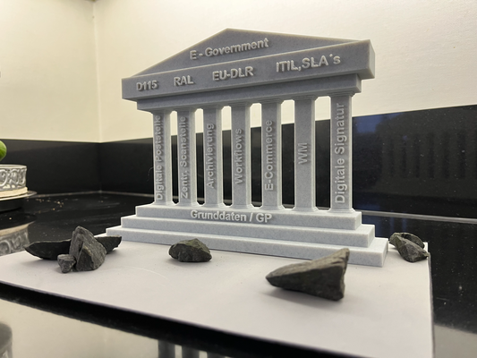 tempel by steff miniaturen architektur 3d print model - Mito3D