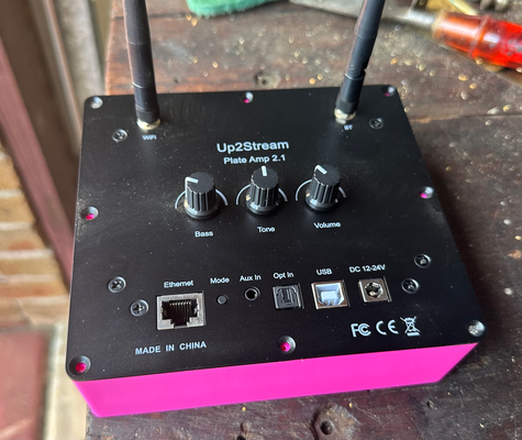 case arylic's up2stream plate amp 21 by bob beer hobby & diy electronics audio 3d print model - Mito3D