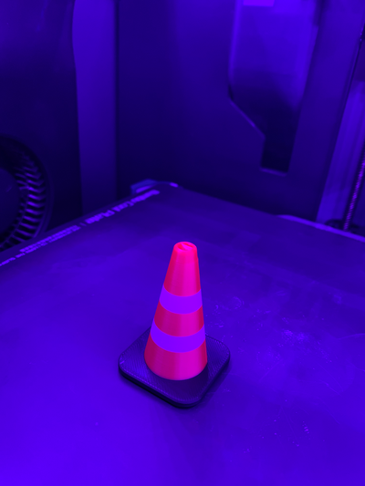 traffic cone by vodvarek vodvar toys & games road cones block hot wheels track 3d print model - Mito3D