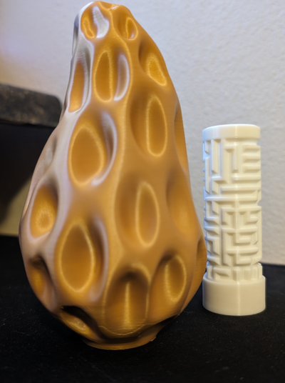 morel mushroom maze puzzle container remixed by nozzleapostle toys & games puzzles toy labyrinth box gift cash 3d print model - Mito3D