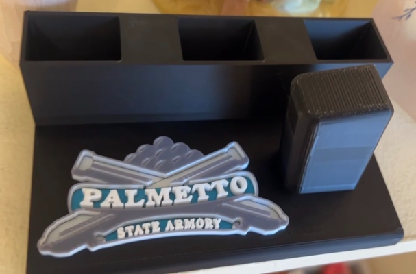 palmetto state armory dagger stand by trevstein96 art signs & logos psa glock mag 9mm 3d print model - Mito3D