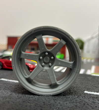 rays volk racing te37 - real wheel decor by redline household raysen rim tire volks ray wheels jdm car tyre mags rims desk accessories accessory 3d print model - Mito3D