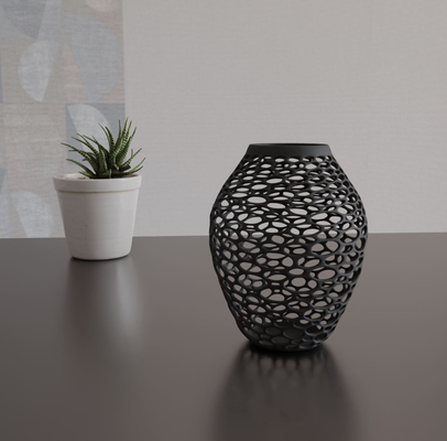 vase version modèle 5 by vlad village art sculptures voronoi sculpture 3d print model - Mito3D