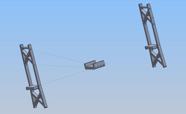 ponte suporte brio ikea lidl by 3mprint pró passatempo faça lidl trem madeira pilar pista trilhas 3d print model - Mito3D