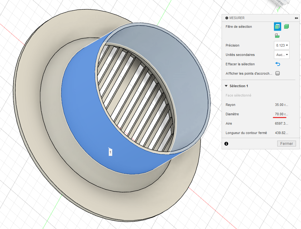 grille de ventilation by gayal household house models aeration 3D print model - Mito3D