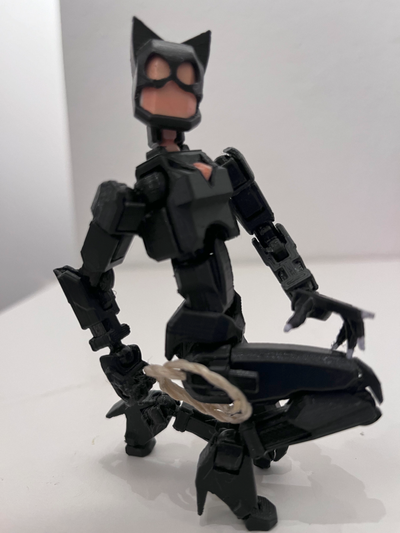 manichino 13 to comico catwoman v1 0 remixato by piccolo giocattoli giochi personaggi dummy13 3d print model - Mito3D