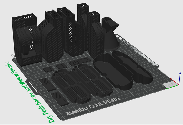 ams sílice seco vainas amplio estrecho cuadrado higrómetro desecante bandejas embudo árbol apoyo remezclado by 22leog93 3d impresora accesorios drypod hidrómetro tapa 3d print model - Mito3D