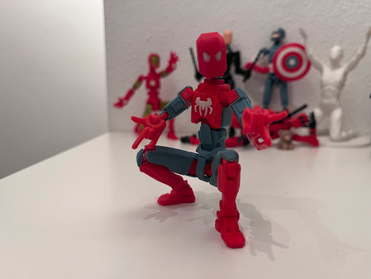 kukla 13 to komik spider man yeniden karıştırılmış by küçük oyuncaklar oyunlar karakterler örümcek adam dummy13 3d print model - Mito3D