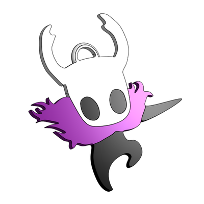 cavo cavaliere portachiavi by acnet3d utensili gadget gioco hollowknight 3d print model - Mito3D