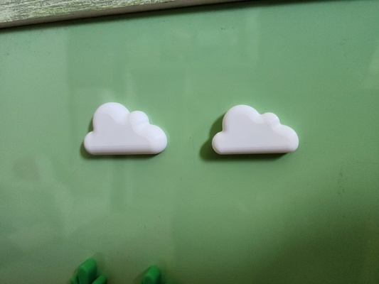 cloud 6x3 magnet by gyulee household decor 6x3magnet 3d print model - Mito3D