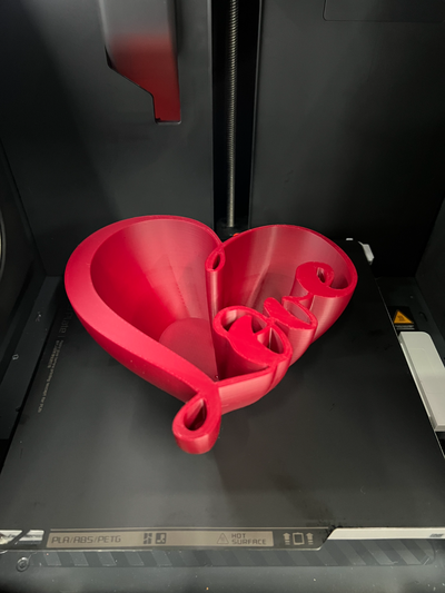 love heart bowl by cor3y household decor 3d print model - Mito3D