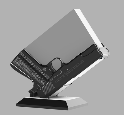 fohlen m1911 unternehmen karte halter unterstützung by abonnieren haushalt büro veranstalter 3d print model - Mito3D