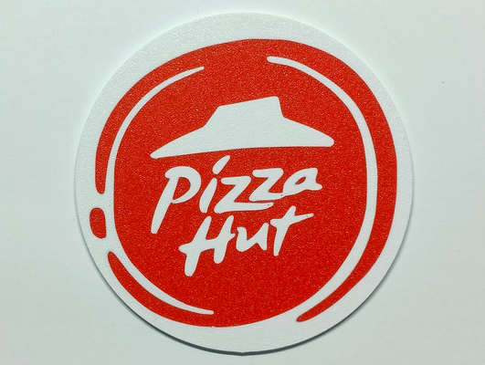 pizza hütte untersetzer by schamane haushalt dekor 3d print model - Mito3D