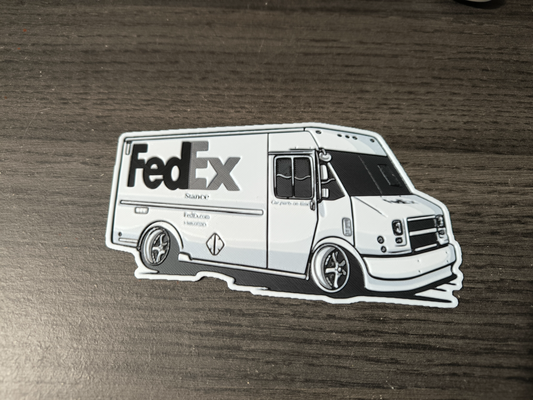 fedex forja chapéus by caçadorabcz arte 2d veículo carro entrega 3d print model - Mito3D