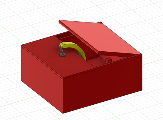 inutile boîte by vert perroquet jouets jeux extérieur drôle arduino facile chose universelle 3d print model - Mito3D