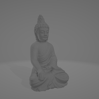 tailandês buda budda figura estátua feng pedra by dierk24 arte esculturas tailândia shui 3d impressão 3d print model - Mito3D