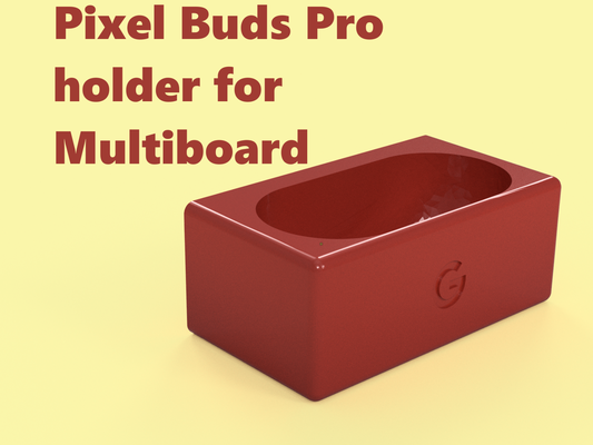 pixel brotes pro or 2 soporte multitarjeta remezclado by jtlns herramientas organizadores pixelbuds pixelbudspro auriculares 3d print model - Mito3D