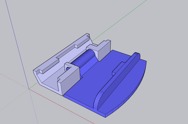 handwerker ratsche einstellen clip by nutzer 1519803231 3d drucker teile verriegeln werkzeug 3d print model - Mito3D