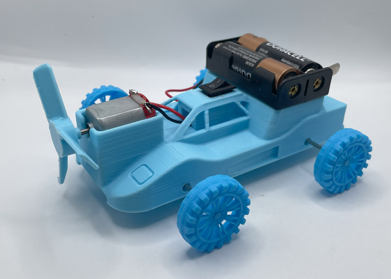 propeller wagen by automontronik hobby diy robotik 3d print model - Mito3D