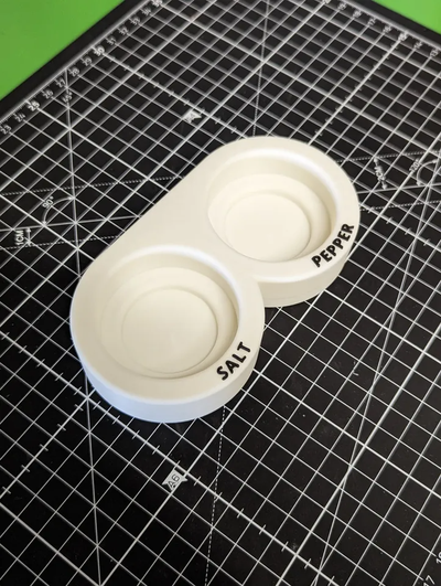 sal pimienta amoladora soporte by tokolozi casa modelos cocina organizador 3d print model - Mito3D