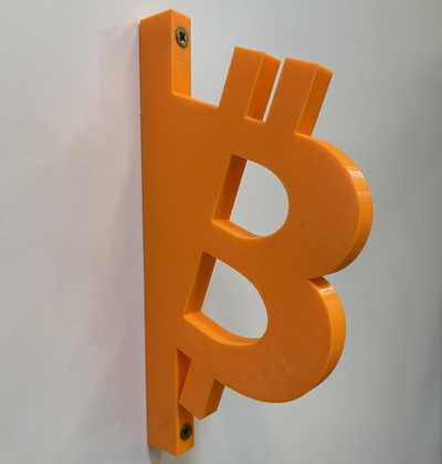 bitcoin appendiabiti by maiale domestico arredamento 3d print model - Mito3D