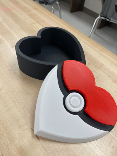 cœur forme pokebox by joshua loebenberg2 jouets jeux personnages pokémon pokeball valentin boîte saint 3d print model - Mito3D