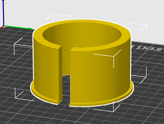 80mm spindle to 65mm router shim by griffin tools machine onefinity cnc adapter makita 3d print model - Mito3D