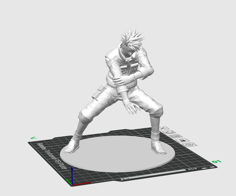 kakashi by prototipsıfır minyatürler insanlar 3d print model - Mito3D