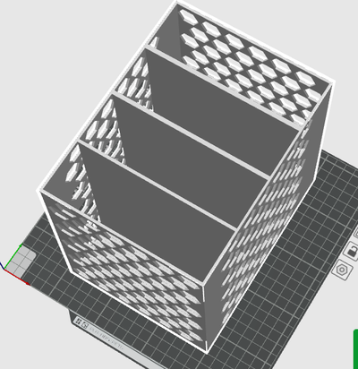 a kutu raf delikler by ajwalters1104 araçlar organizatörler 3d print model - Mito3D