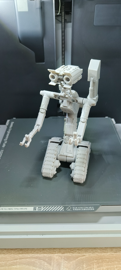 johnny 5 remezclado by avgcz2 miniaturas criaturas película 3d print model - Mito3D