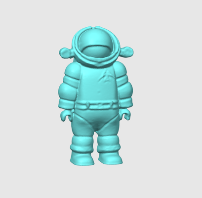 astronauta figura playmobil by dubmehard giocattoli giochi personaggi spazio nasa scultura 3d print model - Mito3D