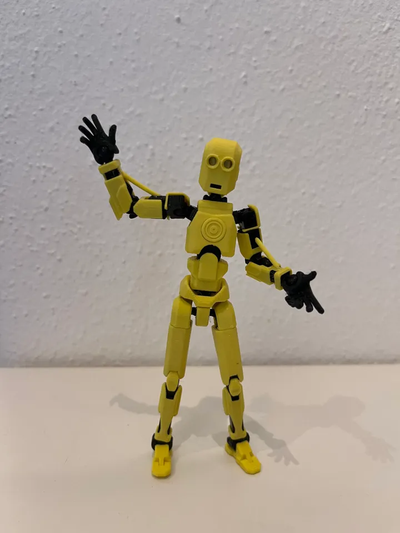 manichino 13 to comico c3po v1 1 remixato by piccolo giocattoli giochi personaggi dummy13 c 3po guerre stellari 3d print model - Mito3D