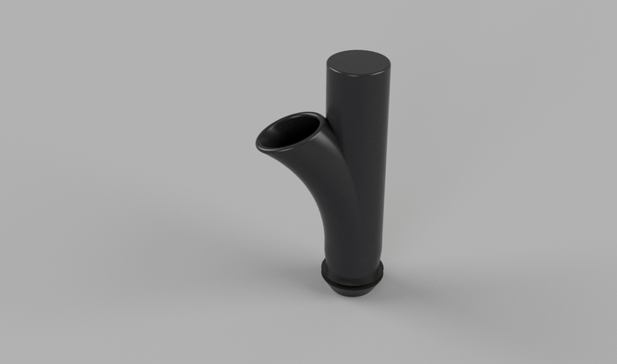 maple sap tap ergonomic design by generallyadobe tools syrup 3d print model - Mito3D