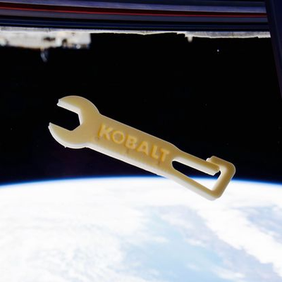 kobalt wrench print in space by nasa matteoconti hobby & diy iss tool station 3d print model - Mito3D