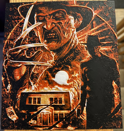 freddy hueforge print by tjslayer generative 3d model & lithophane nightmare on elm street 3d print model - Mito3D