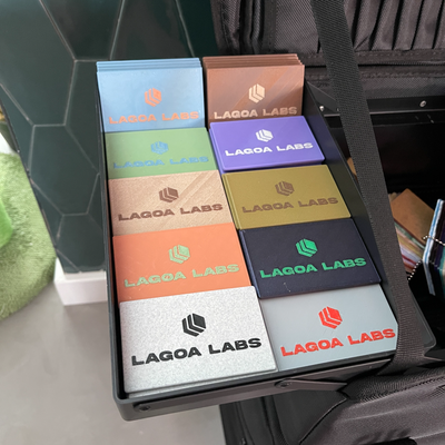 lagune labore nfc unternehmen karte by kunst zeichen logos 3d print model - Mito3D