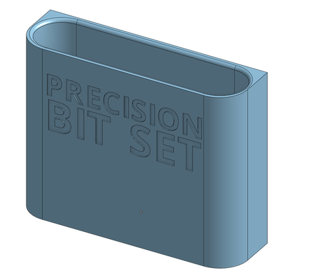 precision bit set ikea skadis by tokolozi tools pegboard skadisholder pegboardholder screwdriver 3d print model - Mito3D